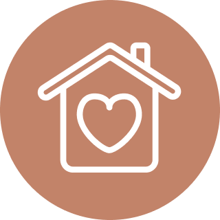 Foster - Heart in Home Orange Icon